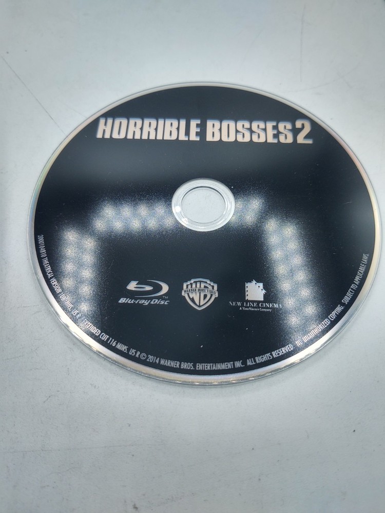 Horrible Bosses Ii Blu Ray Disc Only Used Tested