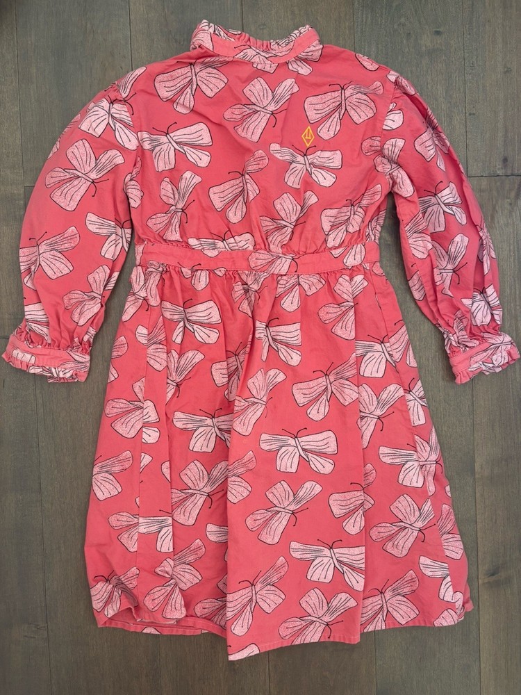 The Animals Observatory Pink Butterfly Dress 10