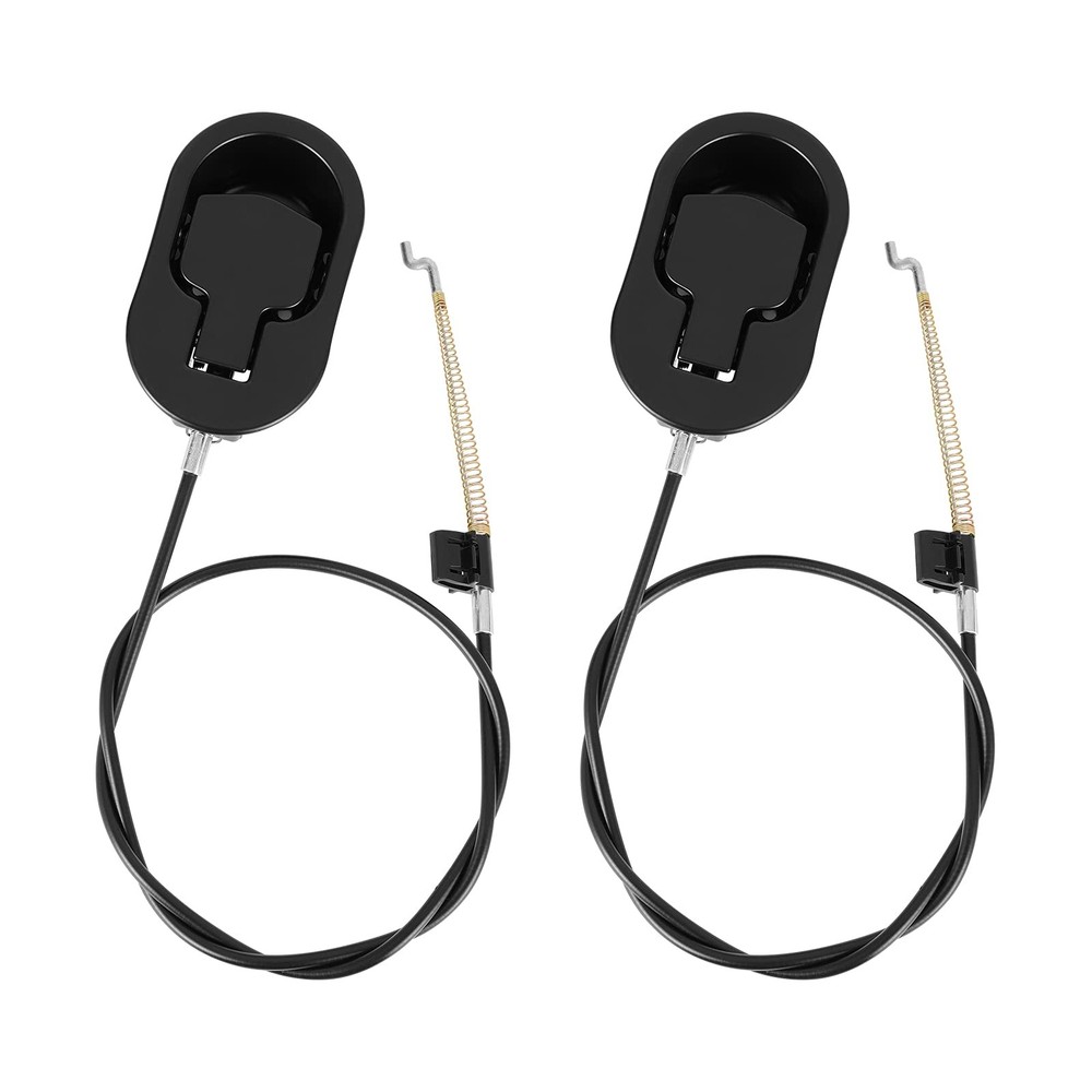 Heavy-Duty Metal Recliner Handle Replacement Kit with Cable - 2-Pack