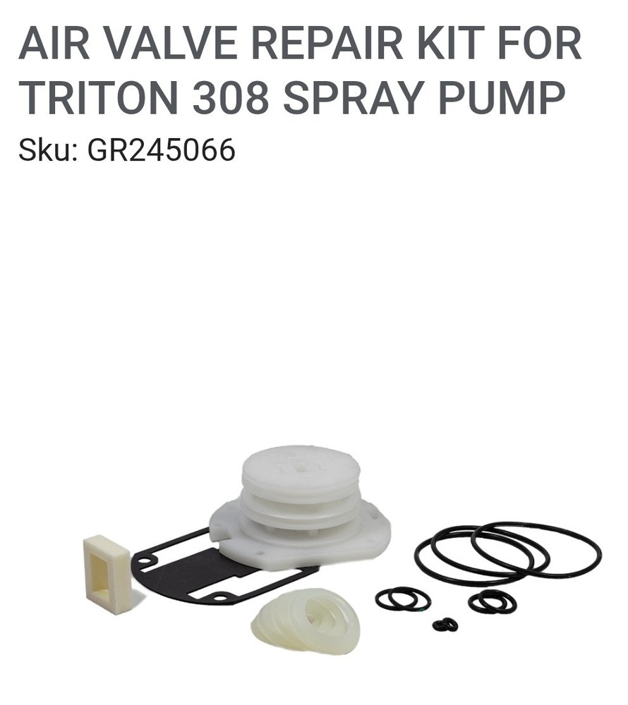 GRACO 245066 Triton 3D 150 Air Valve Repair Kit