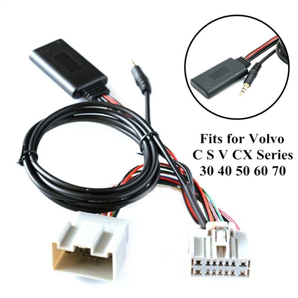 Adapter AUX Audio Cable For Volvo C30 C70 S40 S60 S70 S80 V40 V50 V70
