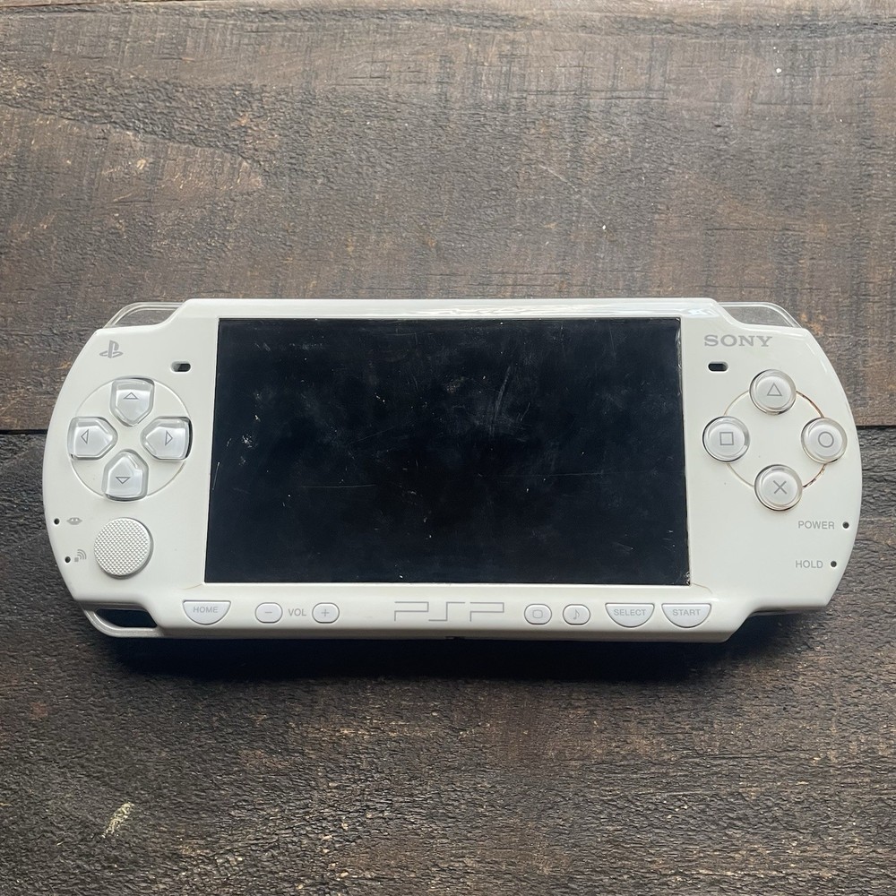 Sony Psp 2001 Console Darth Vader White - UNTESTED- FOR PARTS OR REPAIR