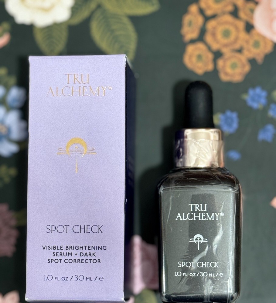Tru Alchemy Spot Check Targeted Brightening Serum Dark Spot Corrector 1 Oz