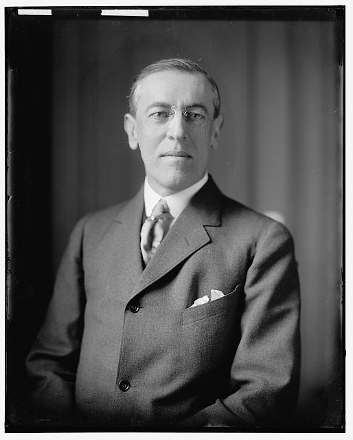 Photo:Woodrow Wilson Portrait in Suit and Tie