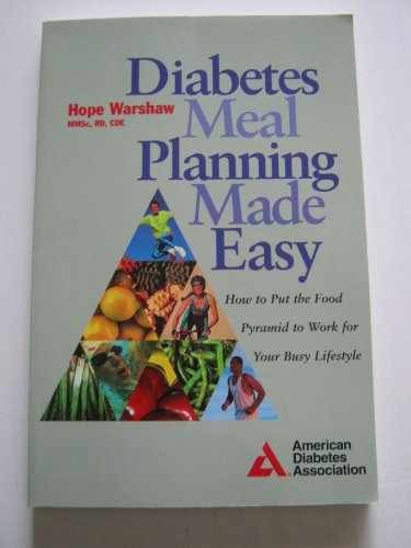 Diabetes Meal Planning Made Easy : How - Paperback, by Warshaw Hope - Acceptable