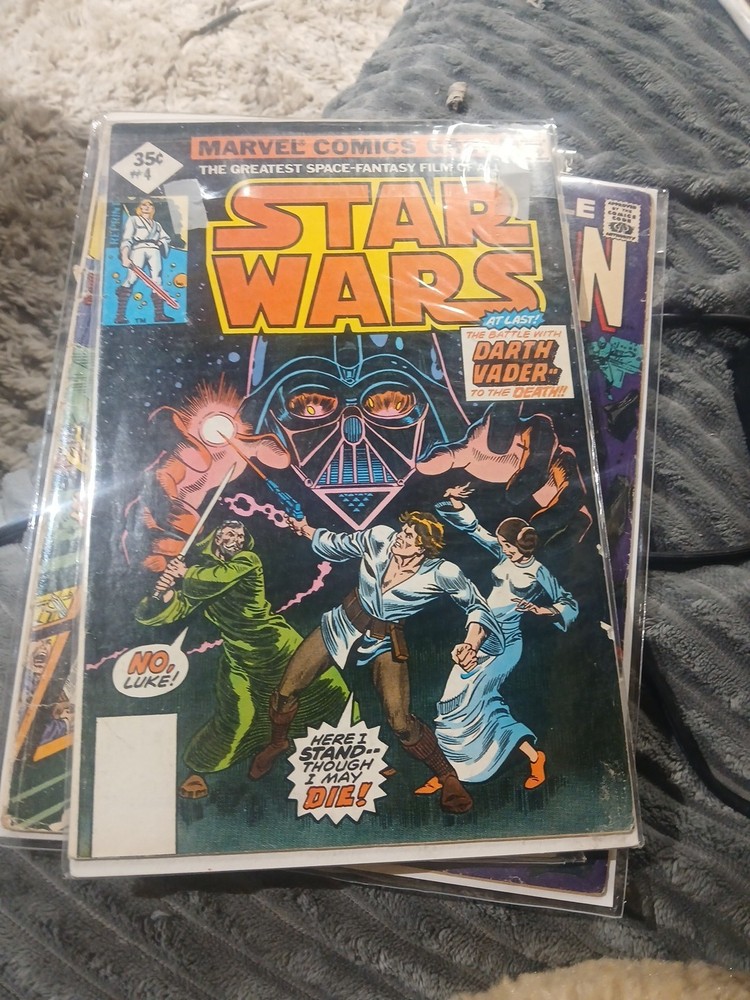 Star Wars #4 30 Cent Variant (Marvel Comics October 1977)