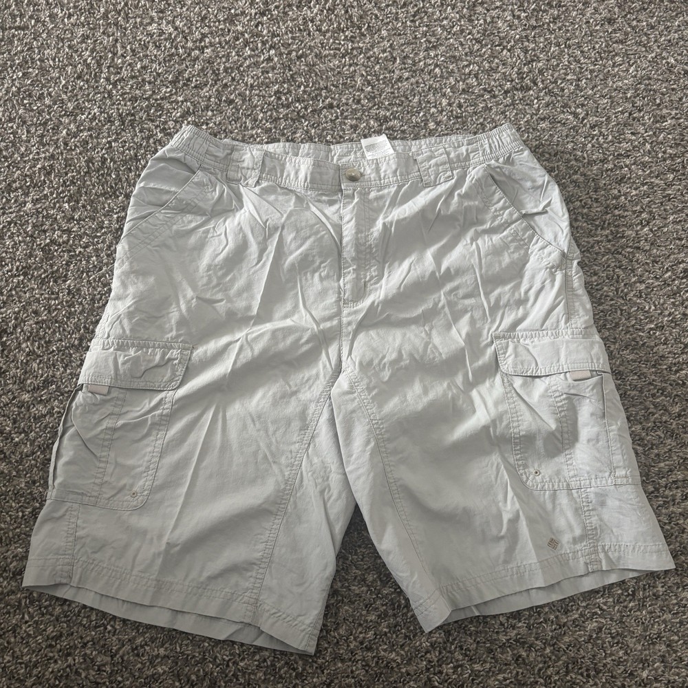 Columbia Omni Wick~Men’s~Advanced Evaporation Nylon Hiking Shorts~Size L 12 L