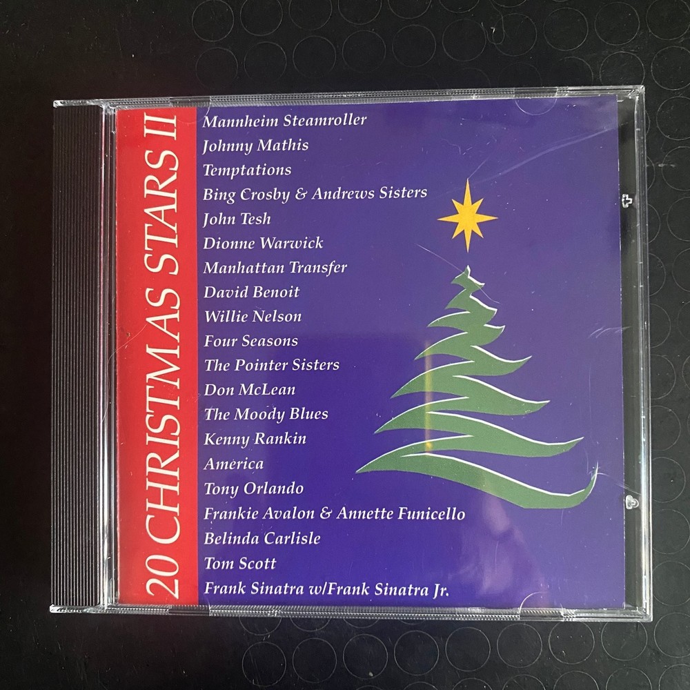 Various Artists – 20 Christmas Stars II CD 2000 Holiday Pop Soul Jazz Kid's