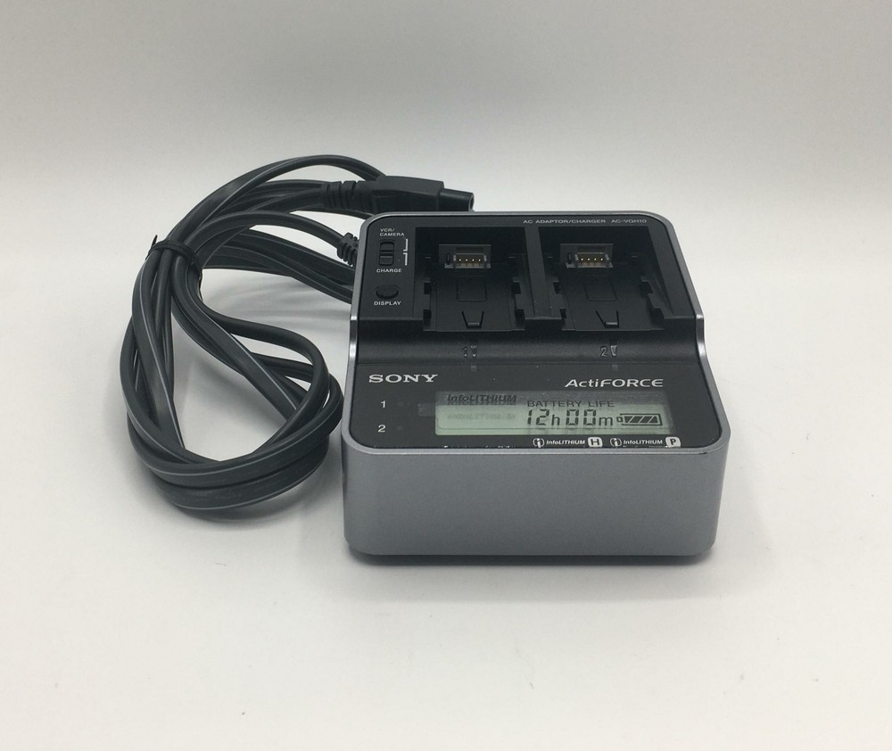 Sony ACVQH10 AC Adaptor/Charger for H Series Batteries - Grade A (AC-VQH10)-image