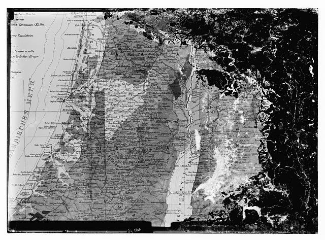 Map of Palestine,Israel,the West Bank,Jordan,Middle East,Matson Photo,1898-1946