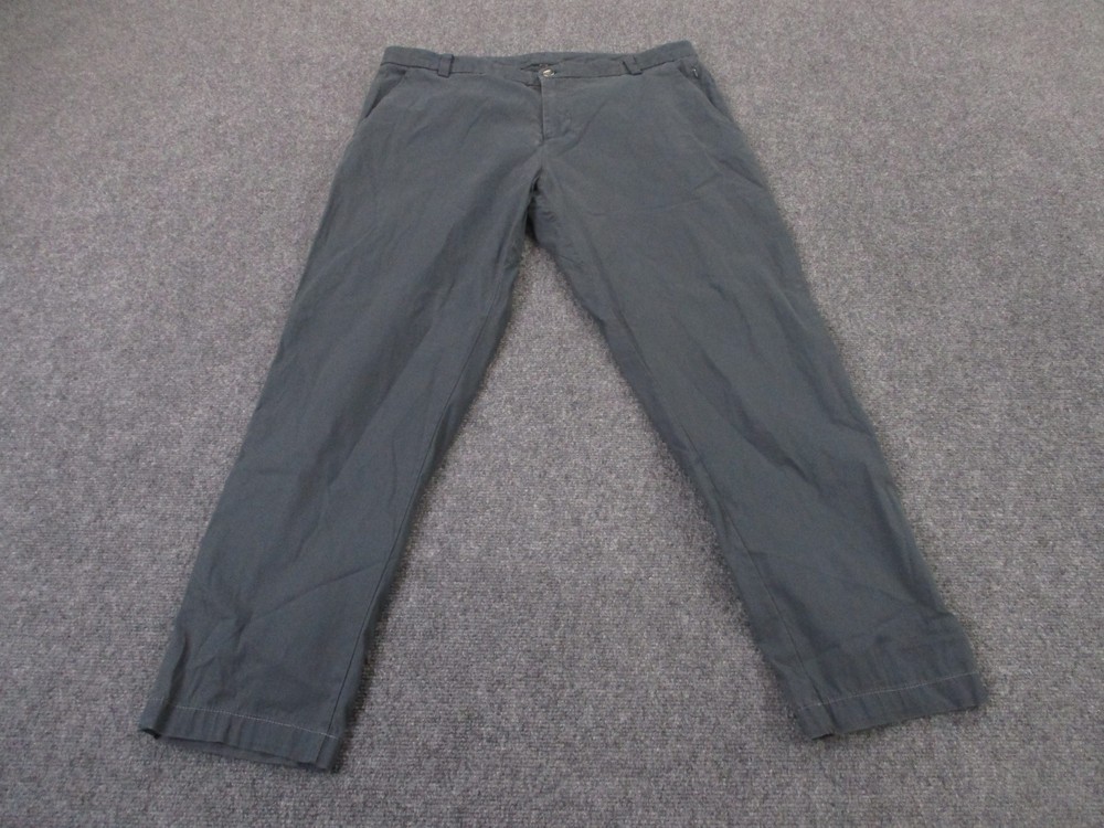 Lululemon Pant Mens 36 Gray Chino Stretch Business ABC Commission Preppy LM5440s