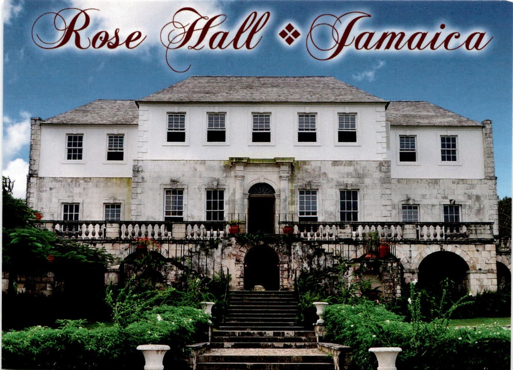 Historic Rose Hall Jamaica Great House Annie Palmer Georgian Architecture Postcard