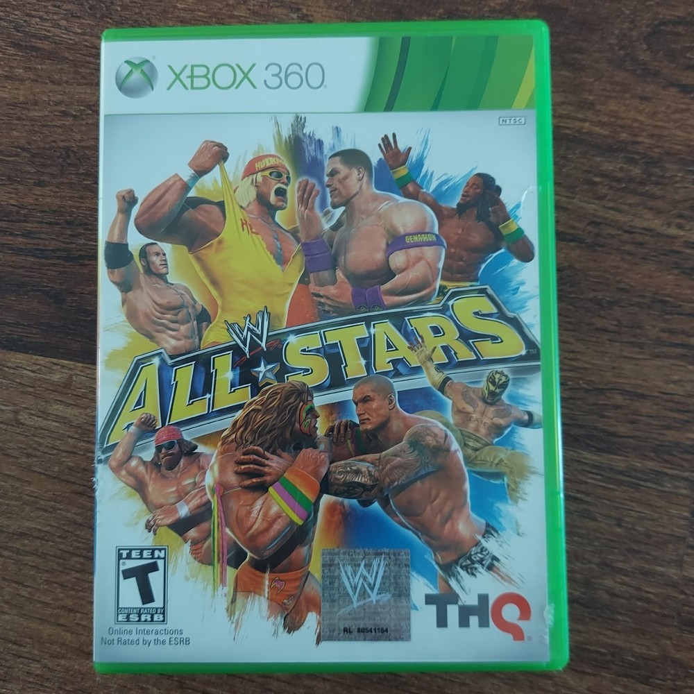 WWE All Stars (Microsoft Xbox 360, 2011) No Manual! Tested & Working!