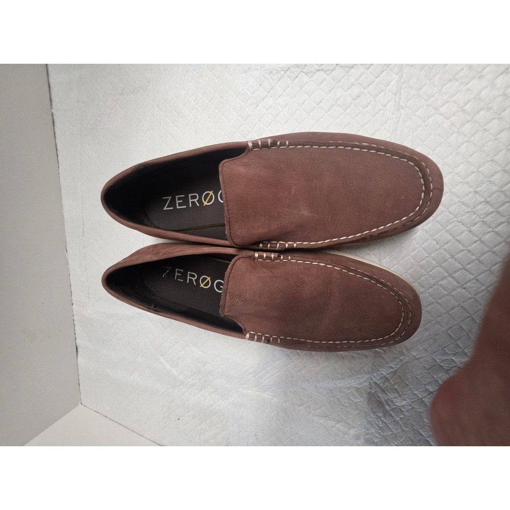 Cole Haan Zerogrand Venetian Loafers Mens Brown Leather Slip On Shoes Grand 360