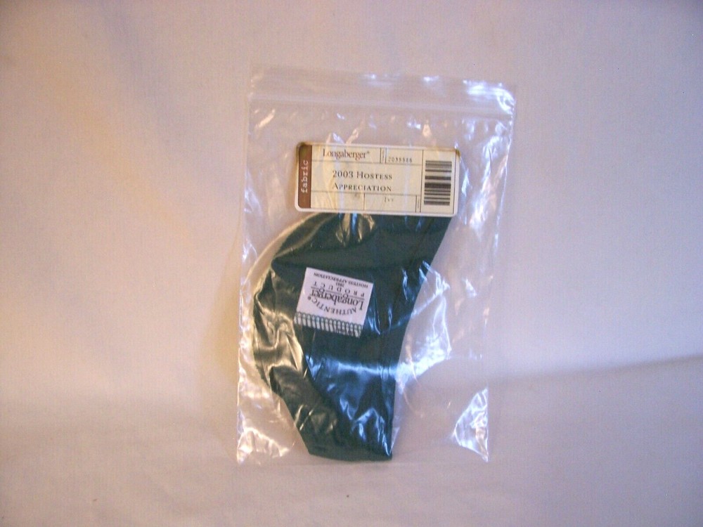 Longaberger 2003 Hostess Appreciation Basket Liner Ivy NIP