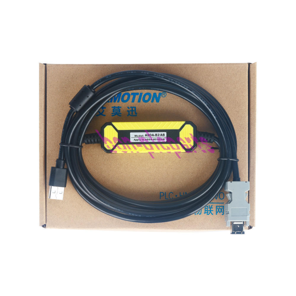 1PCS ASDA-B2/AB For Delta Servo Driver Programming Cable CN3/4 Connect PC Cable