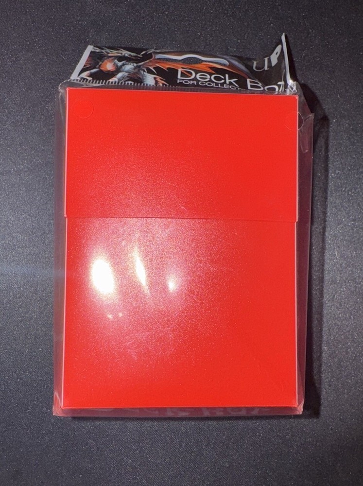 Ultra Pro Red Small Standard Deck Box for TCG and CCG Cards  
