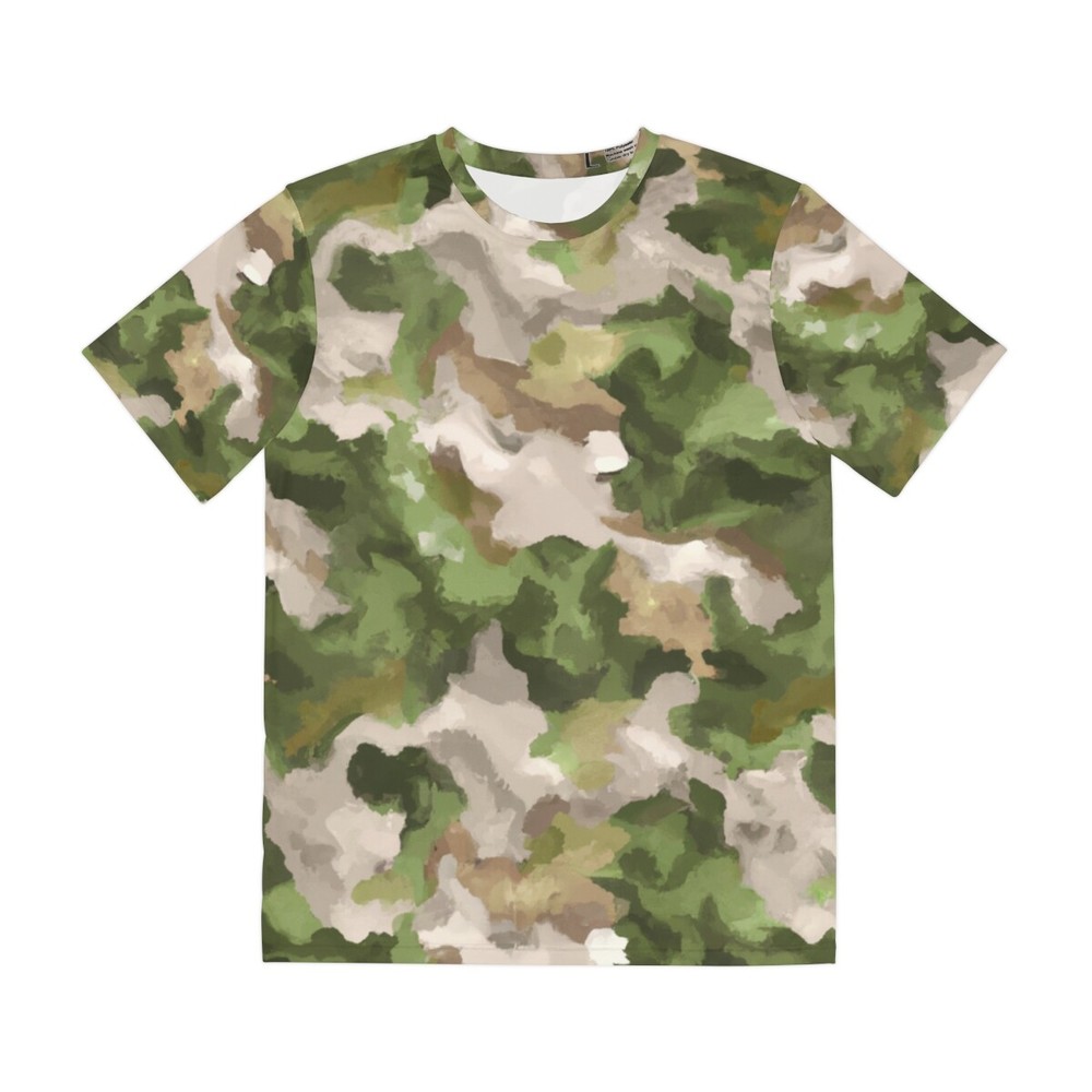 All Over Print Camo T Shirt Gorpcore Streetwear Tee Camouflage Adult Outdoors