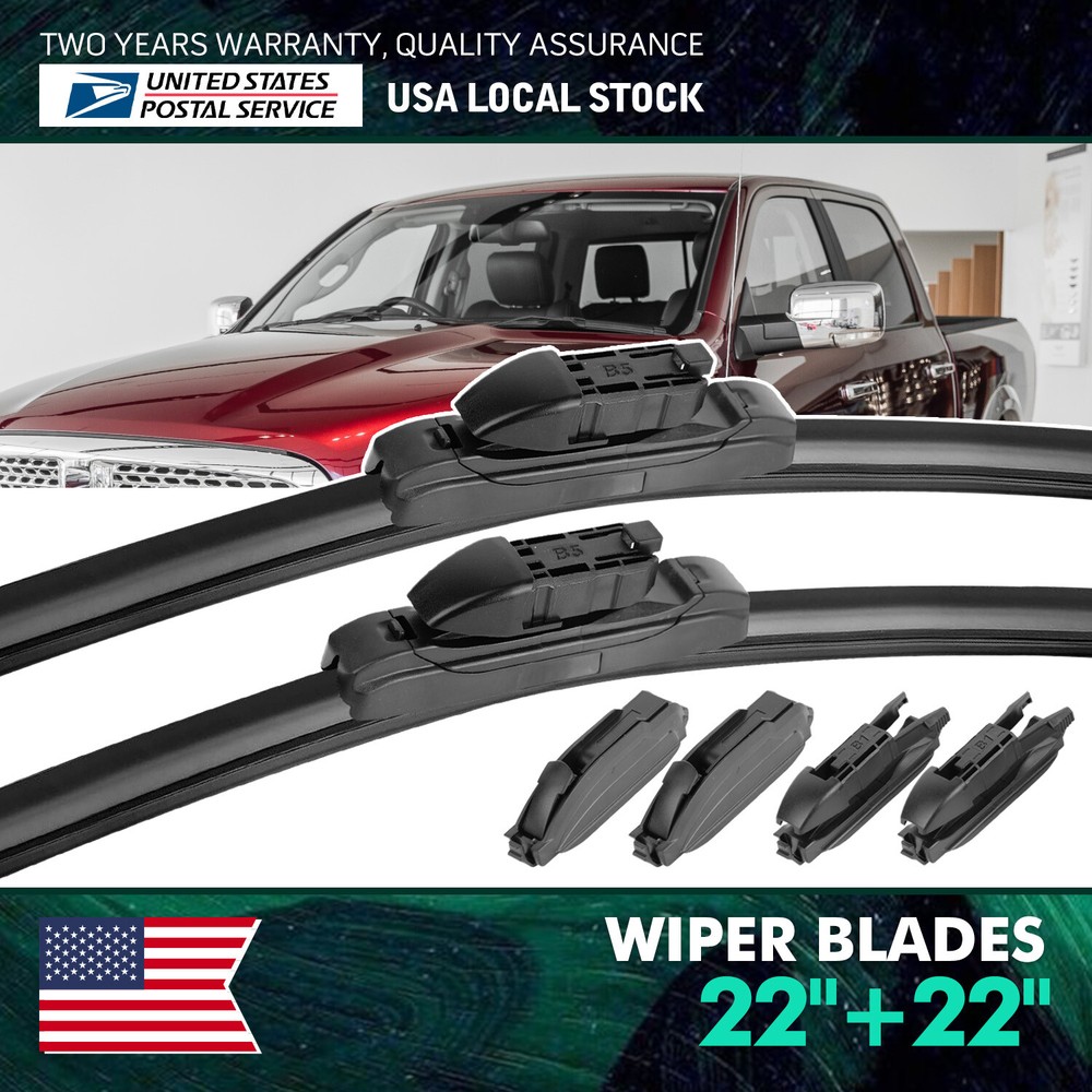 High quality Front Bracketless Windshield Wiper Blades 22