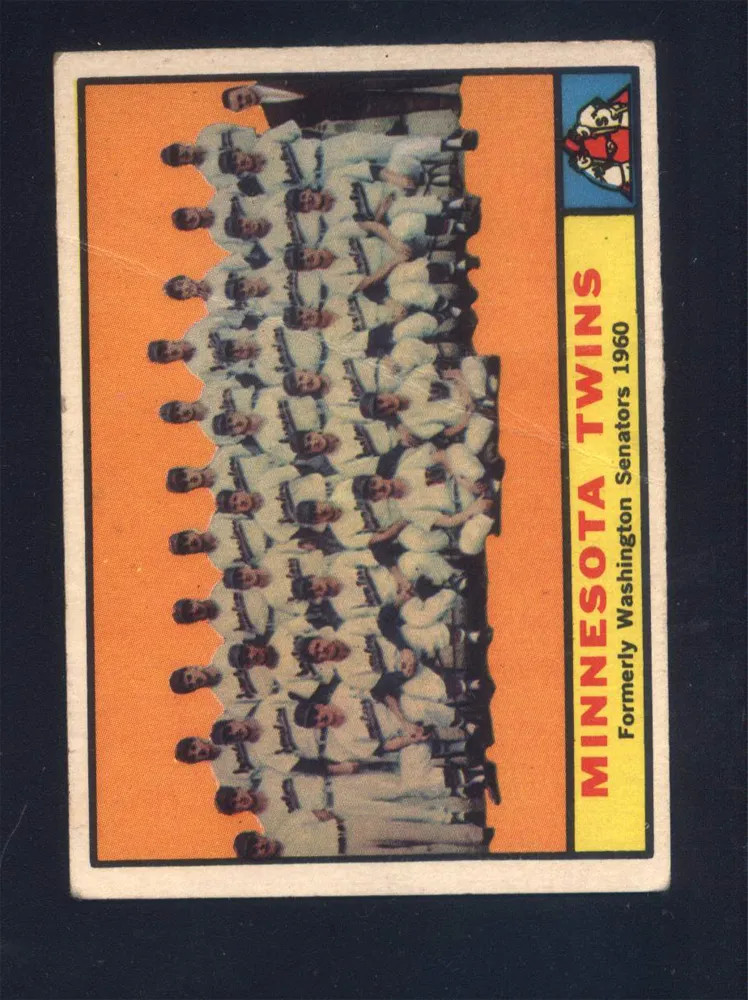 1961 Topps High #542 Twins Team (GD) 012019