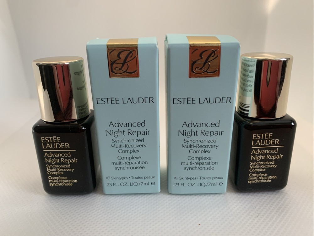 2x Estee Lauder Advanced Night Repair Serum Travel Size 0.24oz NEW IN BOX