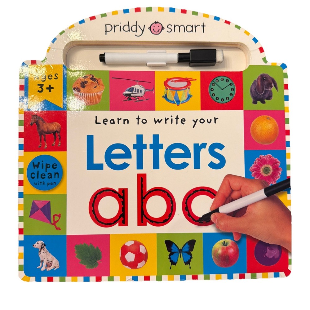 Wipe Clean: Letters (Wipe Clean Learning Books) by Priddy, Roger Excellent