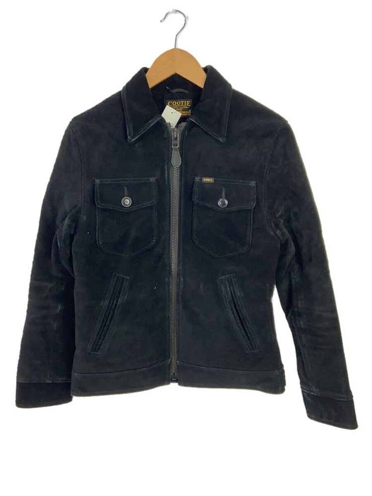 Cootie Black Cowhide Leather Blouson Jacket 272