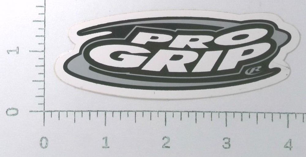 Vintage Pro Grip Racing Motorcycle Parts Advertising Sticker Decal