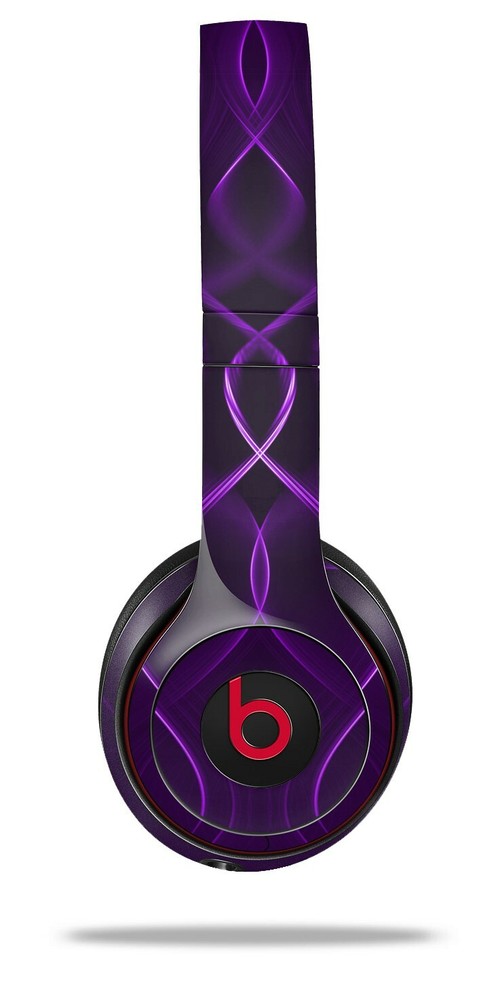 Skin Beats Solo 2 3 Abstract 01 Purple Wireless Headphones NOT INCLUDED