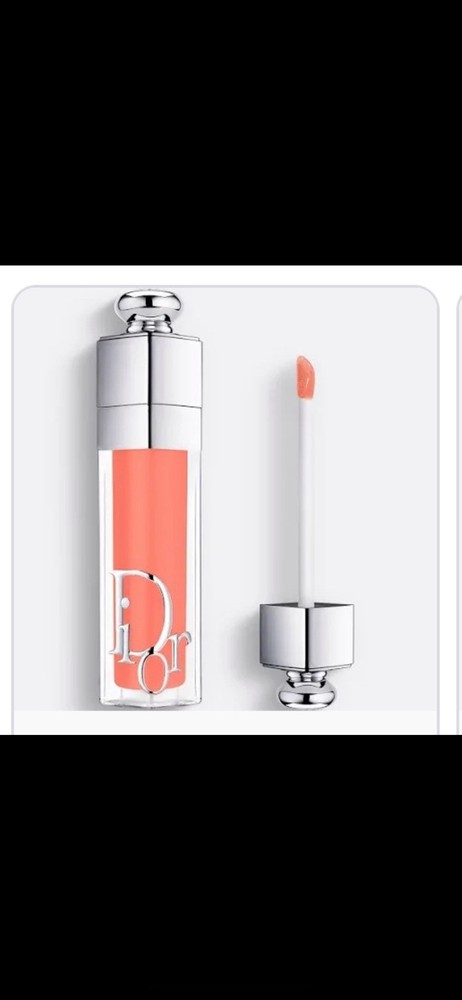 Coral Christian Dior Lipgloss and Blush Duo for a Radiant Glow