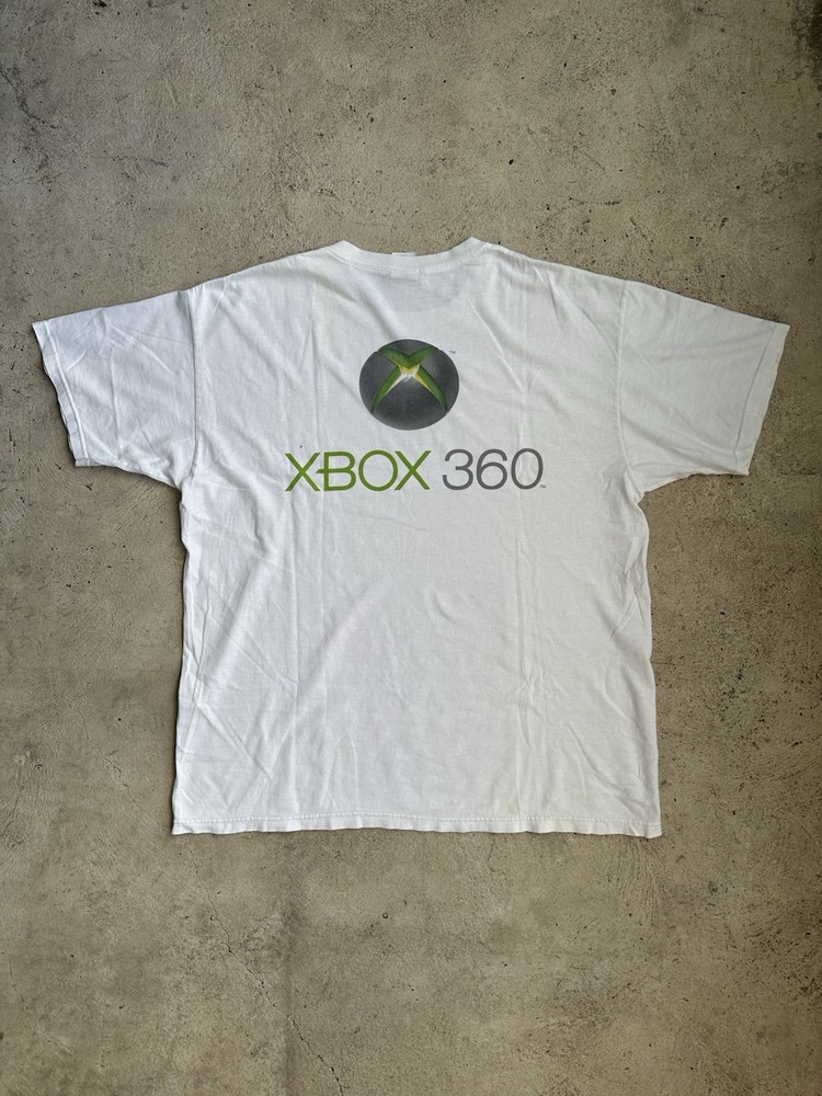VTG 00s Microsoft 2005 Xbox 360 Game Console Promo Tshirt XL