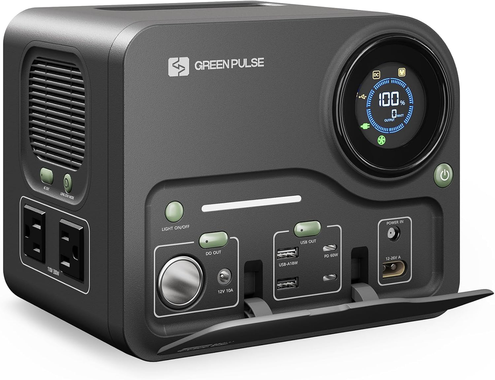 ACACIA Portable Power Station, 299.7Wh Capacity with 8 Ports,60W USB-C PD Output-image