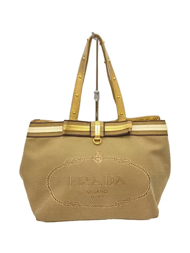 Prada Jacquard CML Canvas Tote Bag From Japan
