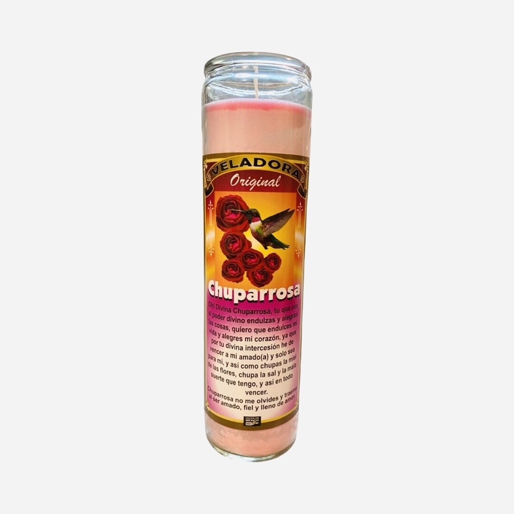 CHUPARROSA VELADORA / HUMMINGBIRD Fixed Candle Para el Amor Chuparosa