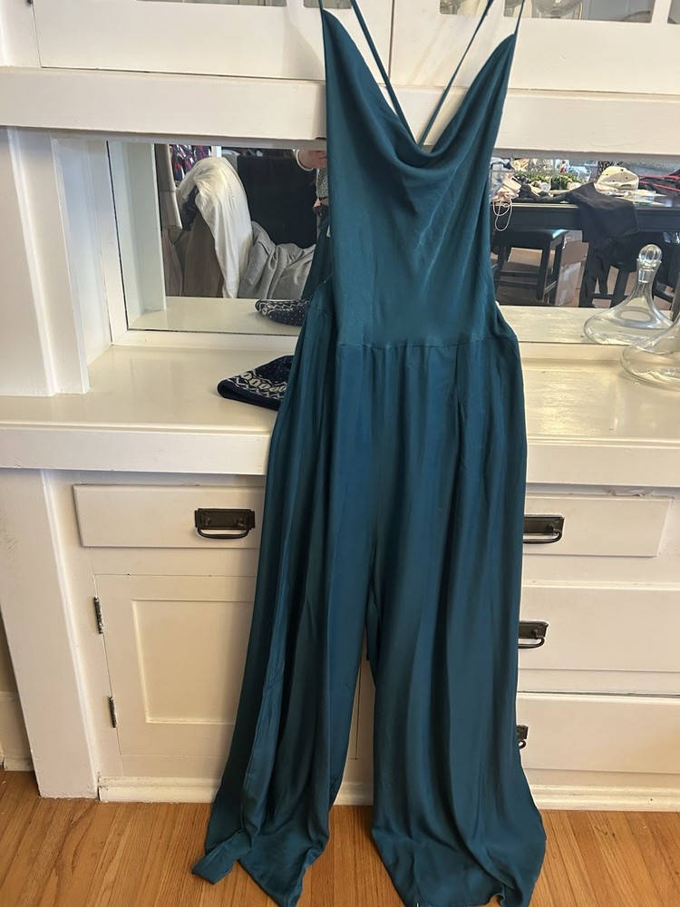 Cupshe Women's Blue Jumpsuit Size Medium