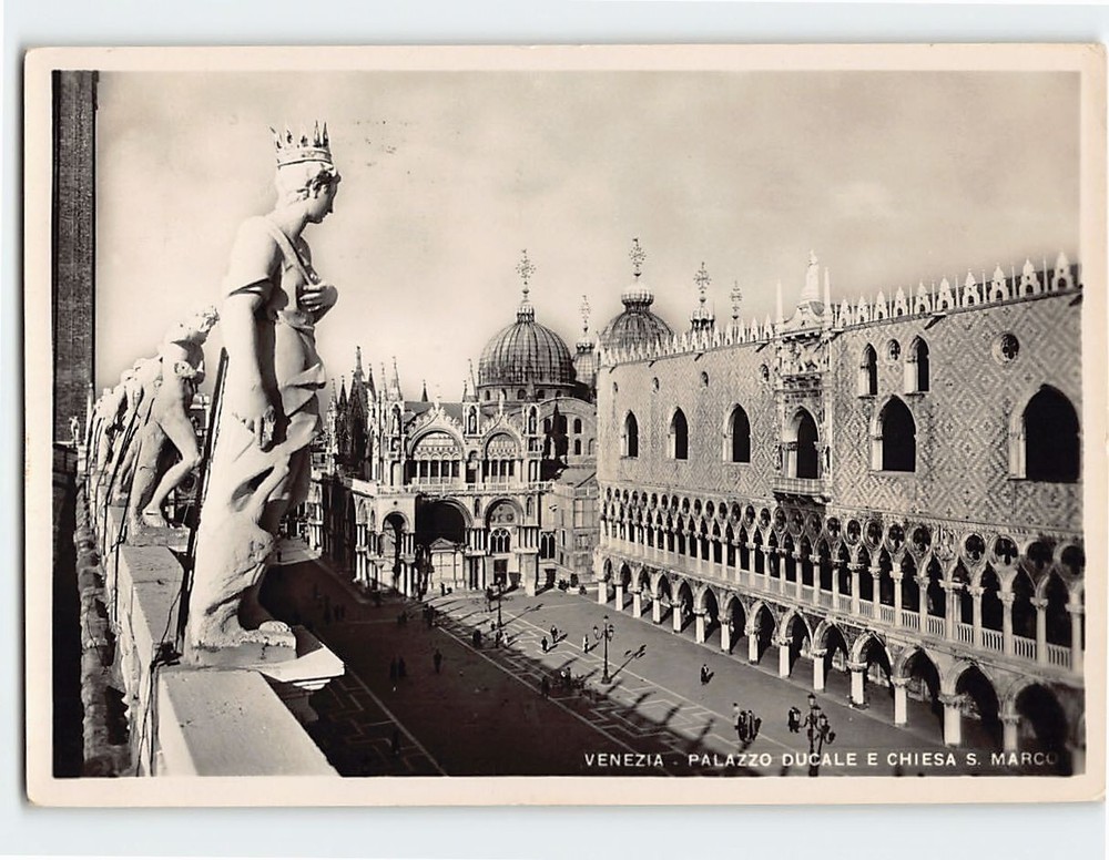 Postcard Palazzo Ducale Venice Italy
