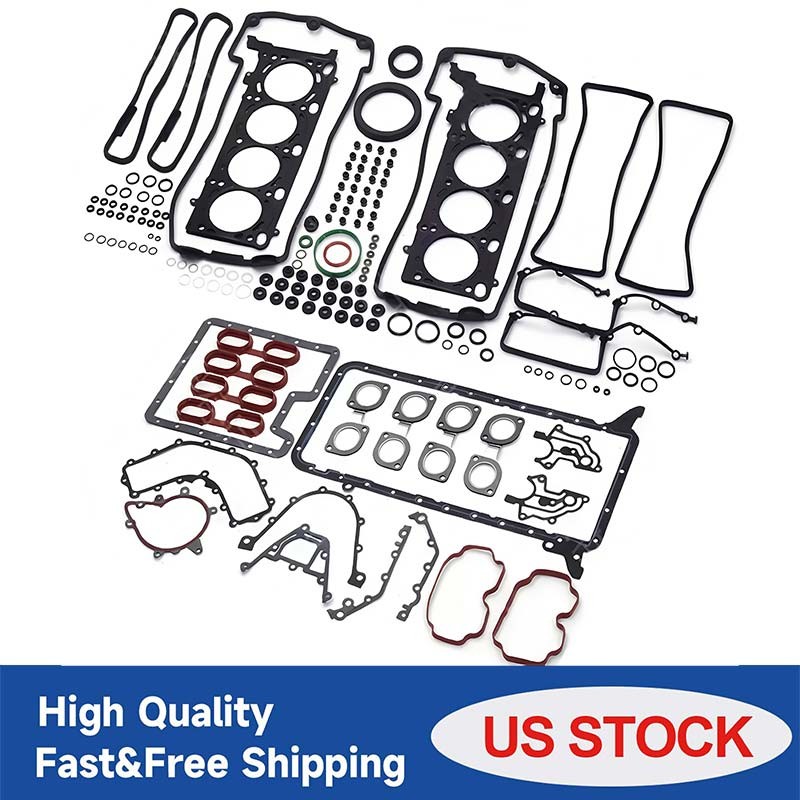 M62B44 4.4L Engine Overhaul Gasket Seals Set For BMW X5 540i 740i E38 E39 E53 V8