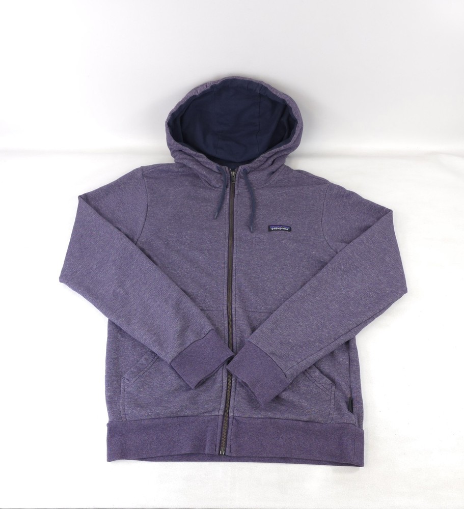 Patagonia Hoodie Womens XS Regular Purple French Terry Hoody Outdoors Full Zip