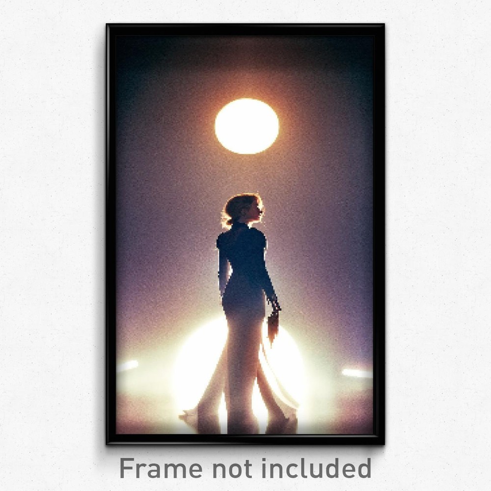 Pixel Art Poster - Stylish Hollow (8 Bit Psychedelic Trippy Video Game Print)
