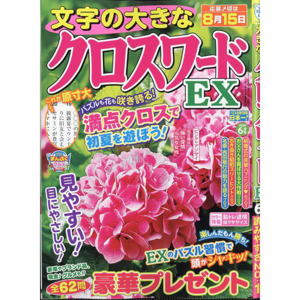 Magazine Large Letter Crossword EX 2026 June Excellent Japan Import
