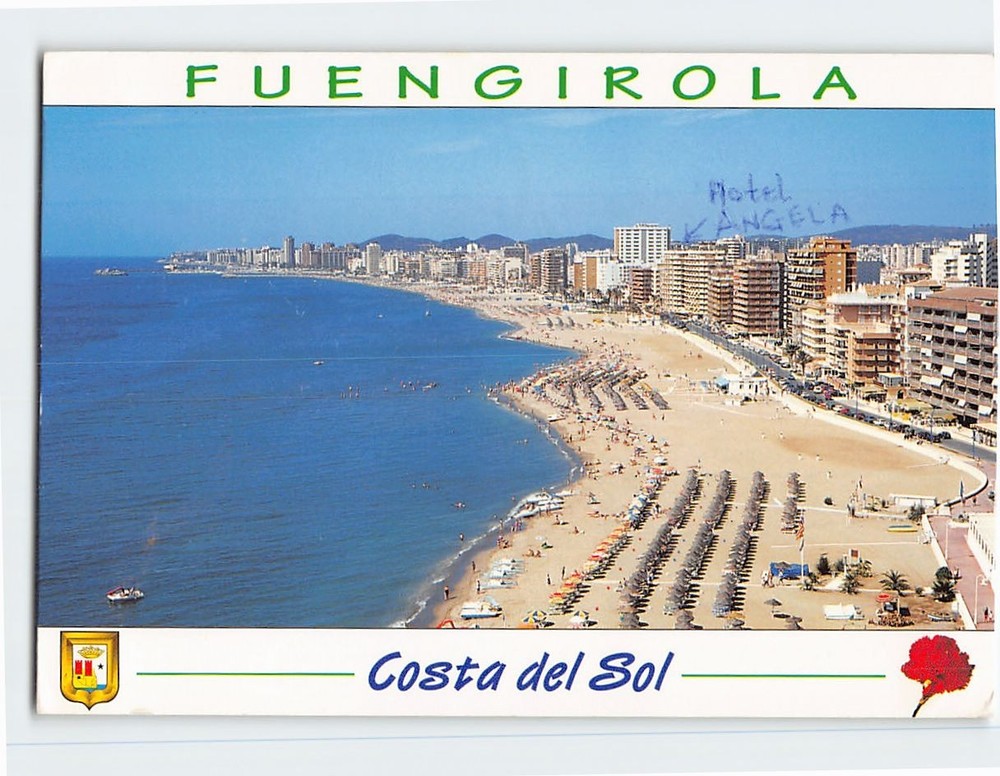 Postcard Costa del Sol Fuengirola Spain