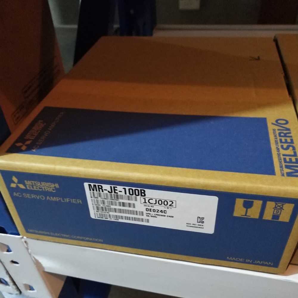 1PC New Mitsubishi MR-JE-100B Servo Drive MRJE100B Expedited Shipping