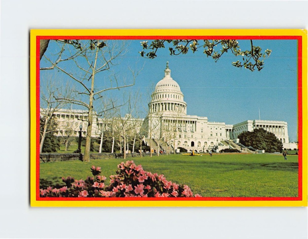 Postcard US Capitol Washington DC USA