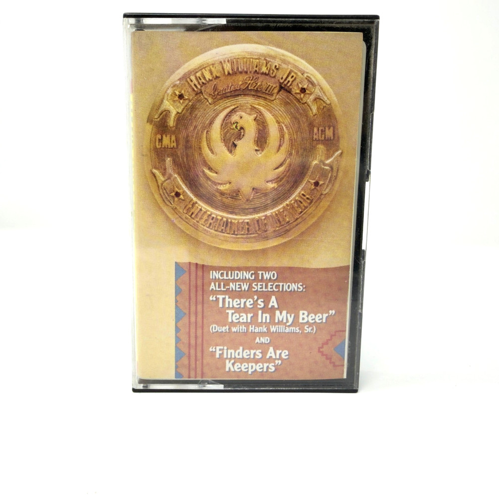 Hank Williams Jr Greatest Hits III Cassette Country Southern Rock Compilation