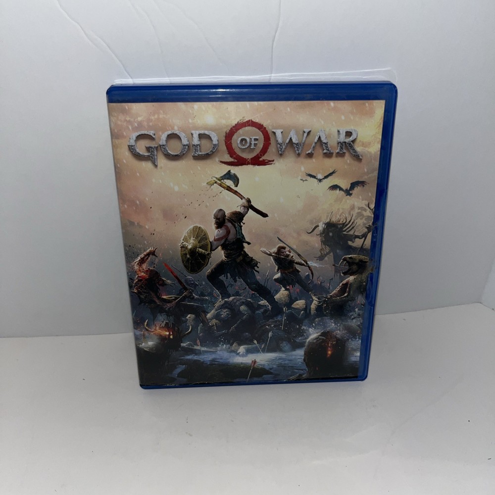 God of War (PlayStation 4,2019) Santa Monica Studios PS4 Classic Tested Working