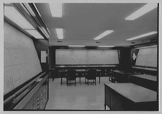 Photo:Sinclair Oil Co., 600 5th Ave., New York City. Map room
