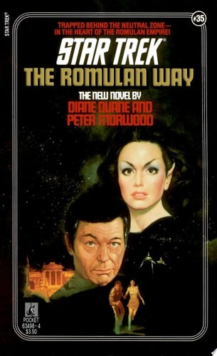 The Romulan Way (Star Trek) by Peter Morwood,Diane Duane, Good Book