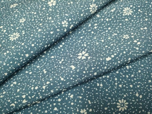 Heiwaya Kimono Fine Pattern Silk Used Elegant Traditional Clothing