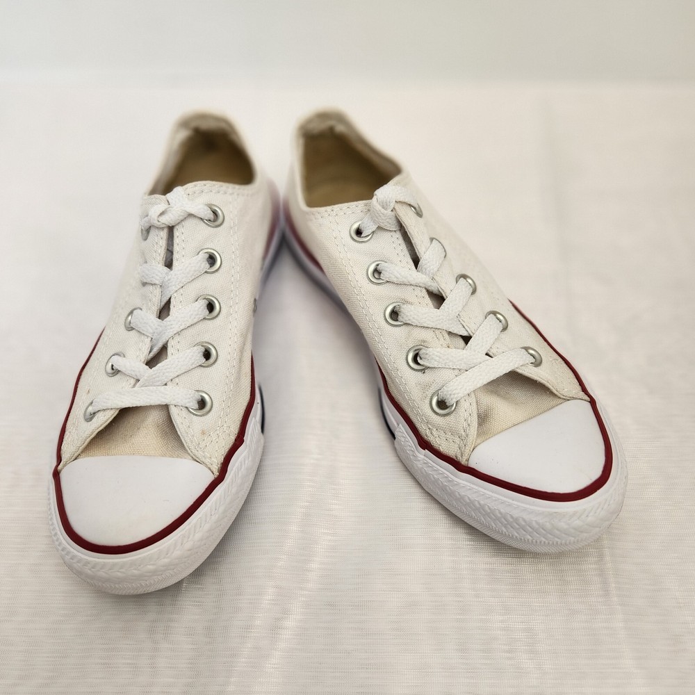 Converse All Star Shoes Women's Size 5.5 Chuck Taylor Low Top Lace Up White