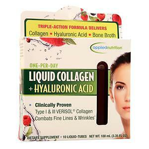 Liquid Collagen + Hyaluronic Acid Mixed Berry Supplement 10 Pack  -image